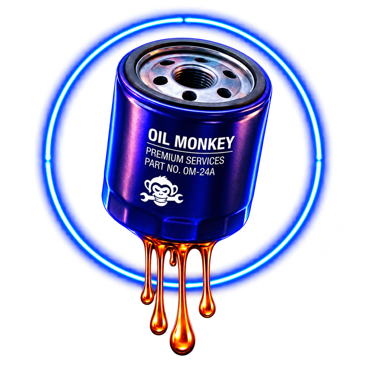 Oil Monkey mobile oil change logo